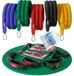 Merkloos Weerstandsbanden set - Weerstandsbanden fitness - Expander tubes - 5 elastieken met handvatten en deuranker - Trainingsbanden voor thuis