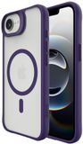 Buddi Hybrid - Hoesje Geschikt voor Apple iPhone 17e / 16e - Compatibel met MagSafe - Back Cover met Magneet - Magnetische Beschermhoes - Matte Paars