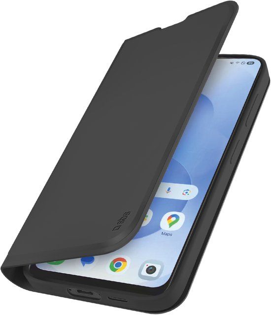 SBS TEWALSAS25FEK mobiele telefoon behuizingen 17 cm (6.7") Portemonneehouder Zwart
