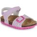 GEOX SANDAL CHALKI PEUTERMEISJES Sandalen - ROZE/VEELKLEURIG - Maat 20