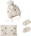 Vertbaudet Set van babymeisjes muts + snood + wanten
