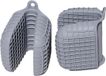 Merkloos Siliconen Ovenwanten - Hittebestendige Grippers - Set van 2 - Grijs