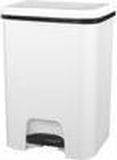 GREAT PLASTIC PEDAL huisvuilemmer 7 liter CLASS IN WIT