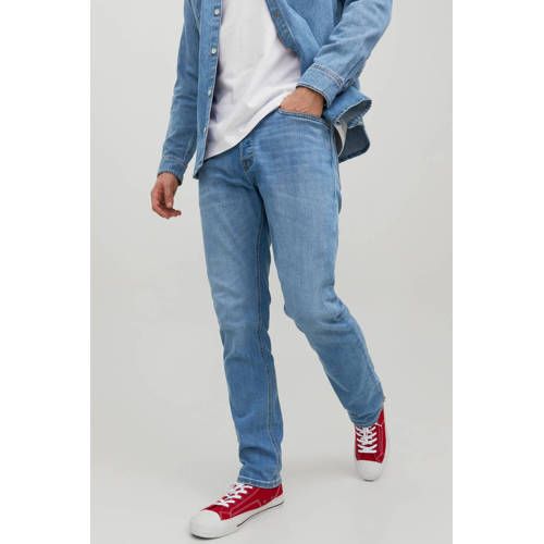 JACK & JONES JEANS INTELLIGENCE Slim Fit Jeans JJITIM - Blue Denim