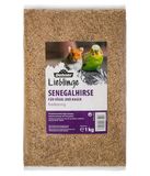 Dehner Vogel- en knaagvoersnack, Seneghirse, 10 x 1 kg (10 kg)