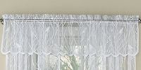 Sweet Home Collection Oude Wereld Stijl Bloemen Zware Kant Keuken Gordijn