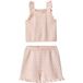 LUPILU® Ensemble en maille bébé (rose, 2-6 mois)
