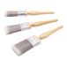 Fit For The Job Diamond DIY-verfkwast voor een soepele afwerking set van 3