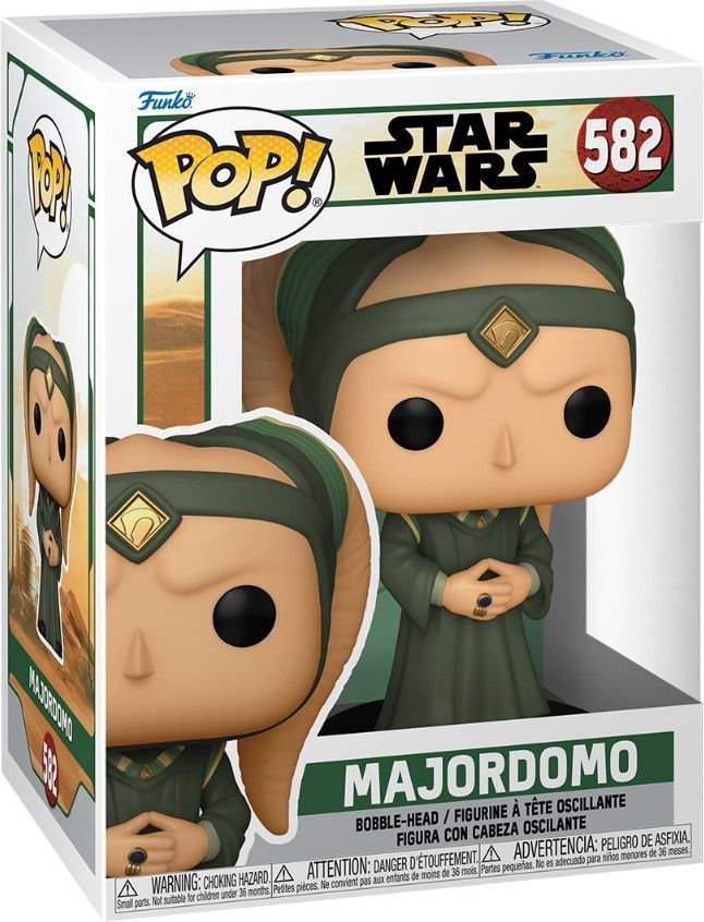 Funko Star Wars: The Book of Boba Fett Pop Vinyl: Majordomo - Polyester - 2022