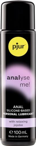 pjur analyse me! Relaxing - Siliconenglijgel voor comfortabele anale seks - lang glijvermogen - met jojoba (100ml)