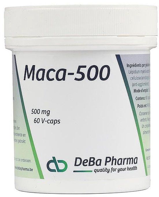 Deba Pharma Maca 500 V-caps 60 capsules