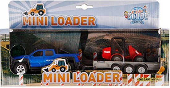 Kids Globe Terreinwagen met Aanhanger en Shovel - 30cm - Multi