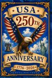 USA 250th Anniversary: A Patriotic Journey Through 250 Years of American History