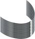 Bosch Fil de remplacement pour coupe-bordures, lot de 20, 37 cm de long et 3,5 mm d'épaisseur