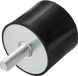 TRU COMPONENTS TC-NT50-40-43A Rubberen demper, 43 Shore A, 86 kg maximale statische lading