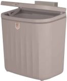 Berlinger Haus BH8888 - Poubelle suspendue, 7 litres | Taupe mat