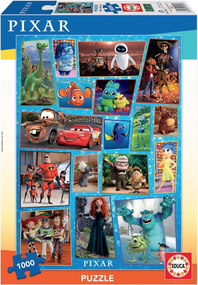 Educa Borras Puzzle - Disney pixar 1000 Teile