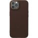 imoshion Texture Backcover voor de iPhone 12 / 12 Pro - Donkerbruin