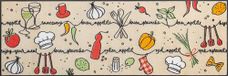 w+d Design Flavour Trail 60 x 180 cm, binnen en buiten, wasbaar