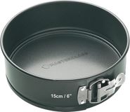 KitchenCraft Springvorm met losse bodem, staal, grijs, 15 x 15 x 7 cm