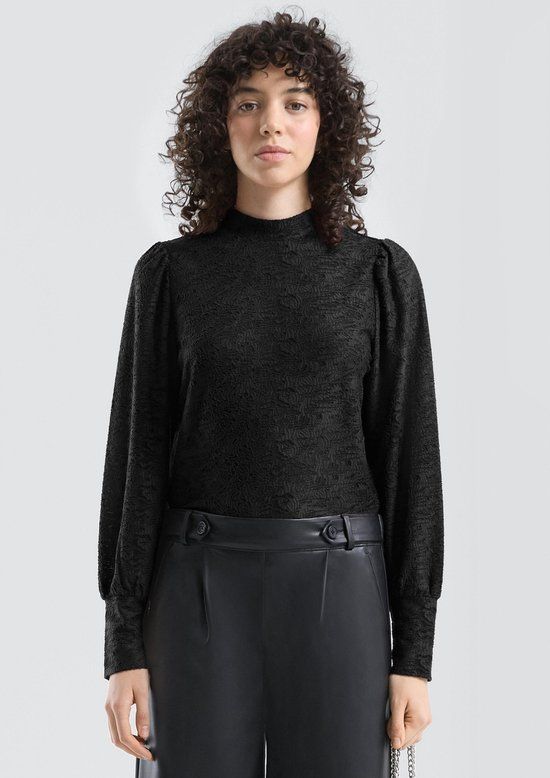 QS s.Oliver QS T-shirt zwart