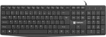 Natec Nautilus US Slim Zwart Toetsenbord
