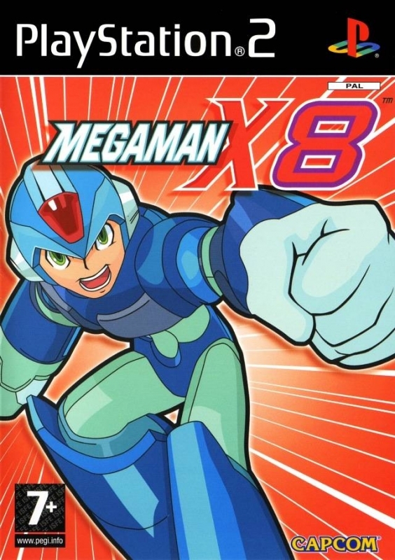 Capcom Megaman X8 PlayStation 2