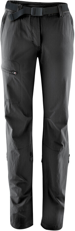 Maier Sports Lulaka Roll Up Broek Dames, black DE 76 (Long) 2019 Trekking- & Wandelbroeken