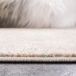 Safavieh Bohemian Indoor Hand Tufted Abstract Collection, ABT340, in Ivory / Charcoal, 60 X 91 cm