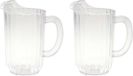 Carafe à eau 3x plastique 1,4 litre design élégant