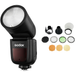 Godox Speedlite V1Pro Nikon + AK-R1 Accessory kit