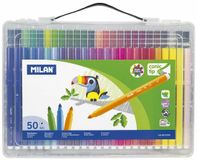 Milan Set Viltstiften Multicolour 50 Onderdelen