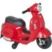 Vespa Électrique Pour Enfant Led, Son, Moto Enfant 18-36 Mois Rouge