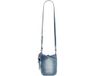 Desigual Sac bandoulière Half Logo Denim Bag Denim Raw bleu gris