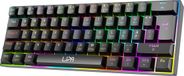 Lipa X23 Gaming keyboard Zwart - Draadloos - RGB verlichting - Tri-Mode - 61 Mechanische toetsen - Brown Switches