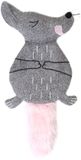 Jack And Vanilla - Forest Fluff Rat Speelgoed - Grijs - Stof - 15 cm