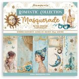 Stamperia Masquerade 8x8 Inch Paper Pack