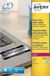 Merkloos Avery Ultra-sterke etiketten, zilver, 210,0 x 297,0 mm, permanent klevend