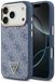 Guess telefoonhoesje voor iPhone 17 Pro - MagSafe - Blauw