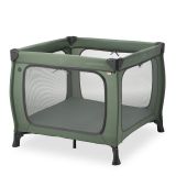 Hauck Sleep N Play SQ Set - Campingbedje - Extra grote doorgang - Dark Green