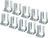 Alberts 820220 balkschoen, zilver