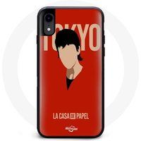 Maniacase Hoesje voor Iphone XR La Casa De Papel Tokio art