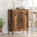 vidaXL Dressoir, gerecycled hout, 69,5 x 34 x 90 cm, samengesteld uit hout en metaal