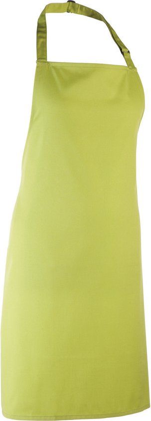 Merkloos Horeca Schort PR150 LIME - One Size - 72x86cm