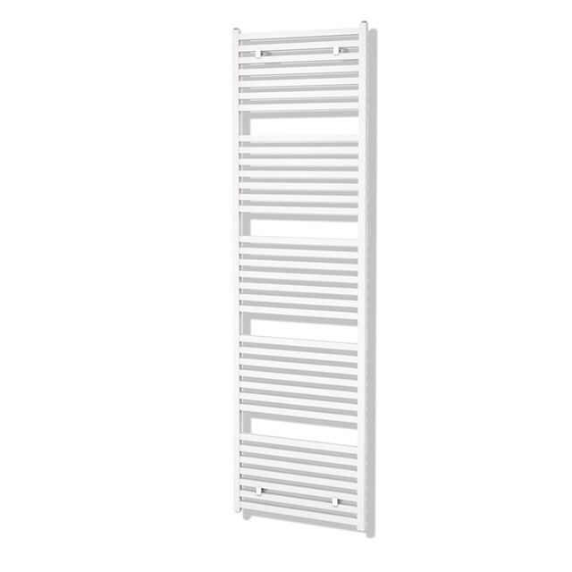 Maxaro Aluminium Handdoekradiator Zeus Mat Wit 1933 Watt 60x204cm Verticaal