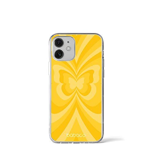 ERT GROUP mobiele telefoonhoesje voor iPhone 12 Mini - Babaco Butterflies 001