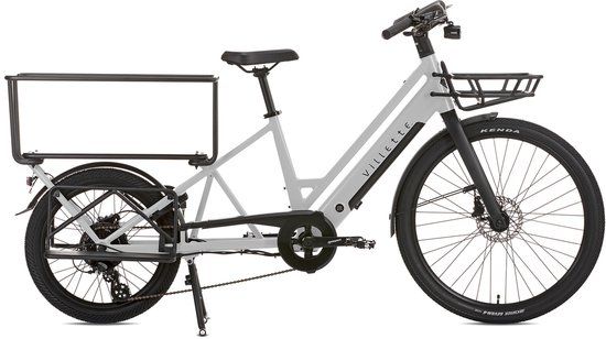 Villette La Famille elektrische longtail transportfiets 10 Ah wit