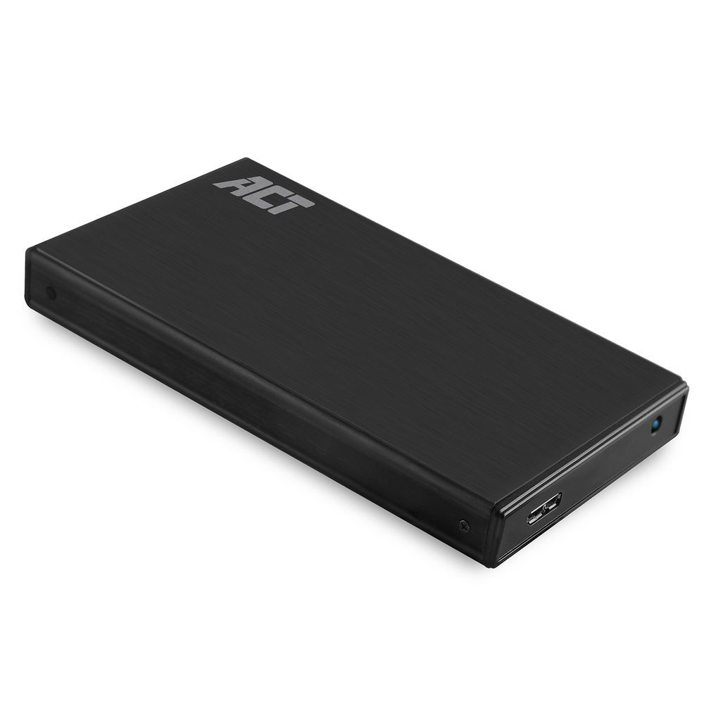 ACT AC1200 - HDD/SSD Behuizing - 2.5" - USB 3.2 Gen 1 - Zwart