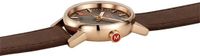 Mondaine MSE.30180.LG Evo2 Unisex Horloge - Bruin/Goudkleurig