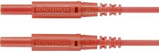 Schützinger MSFK A301 / 0.5 / 100 / RT Meetsnoer Stekker 2 mm Stekker 2 mm Rood 1 stuk(s)